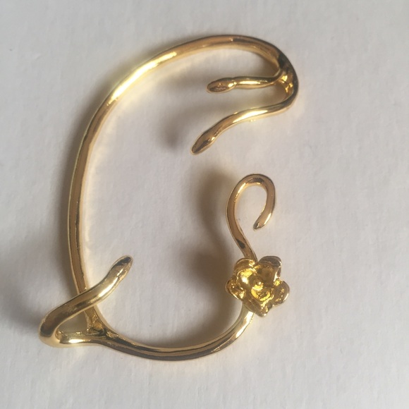 Beauty and the Beast Golden Ear Cuff Pair - Picture 3 of 7